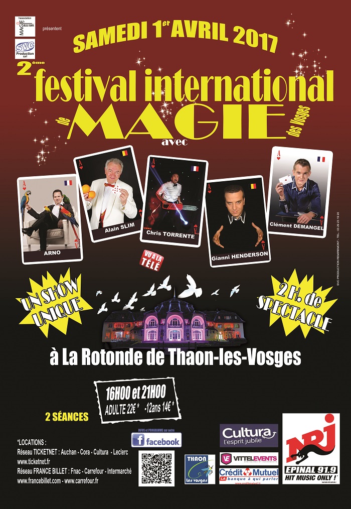 Festival magie vosges 2017