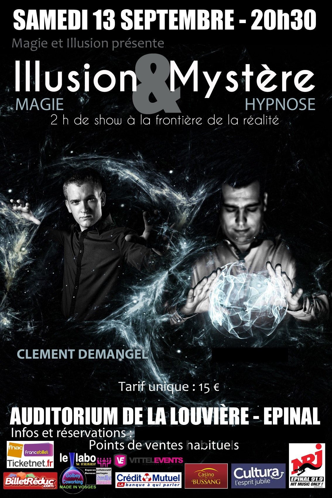 Illusion magie Epinal